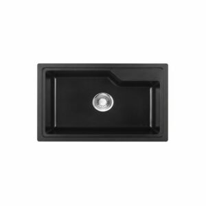 حوض جرانيت اينفينتي 45*68 سم بالطابق اسود GRA-009